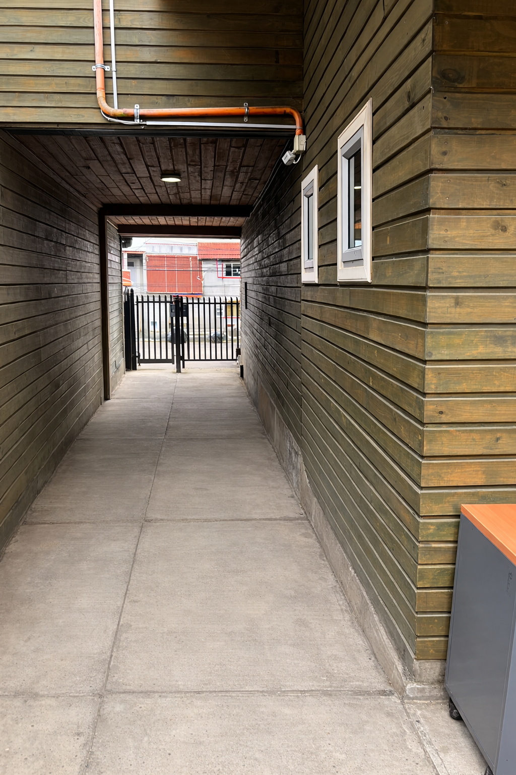 Pasillo entrada (desde interior).