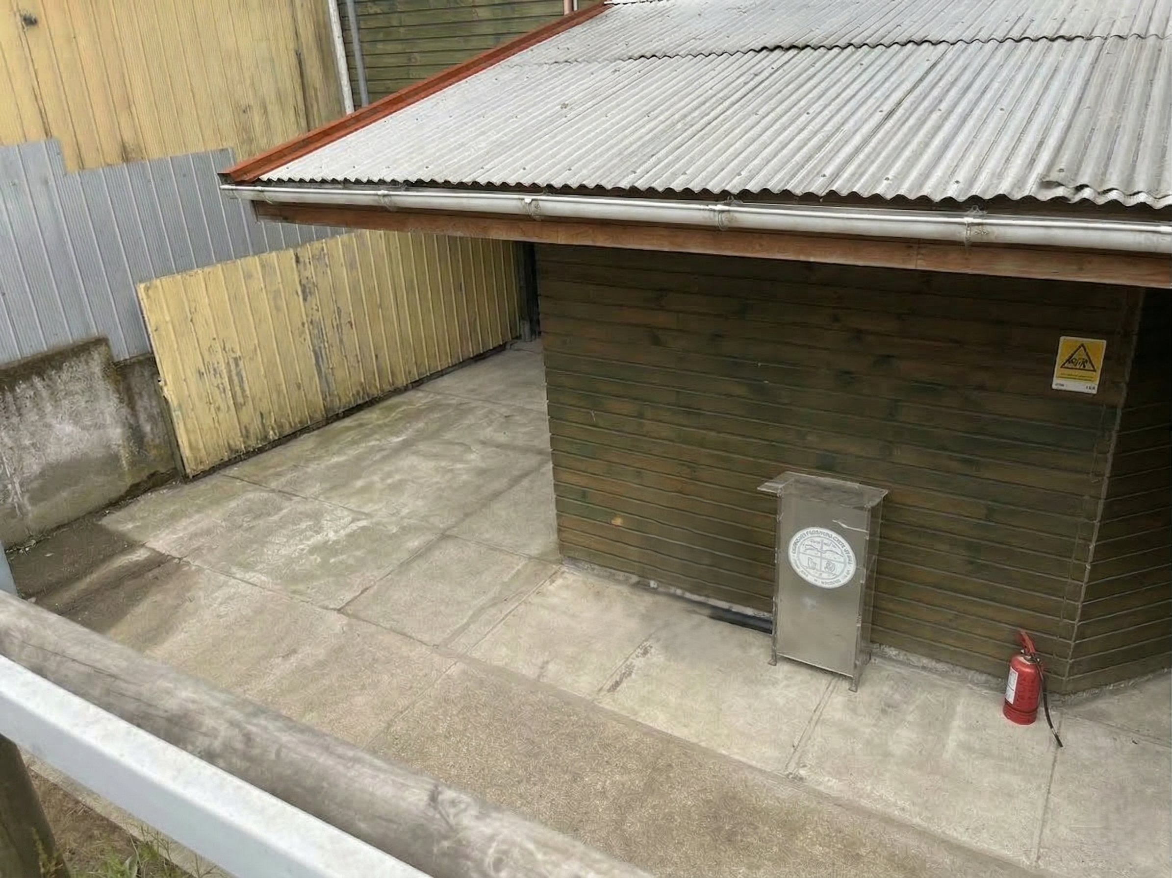 Vista Estacionamiento accesibilidad universal.