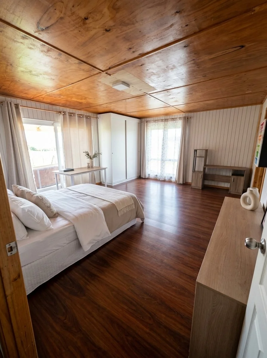 OPORTUNIDAD EN FRUTILLAR | Predio 3 Hectáreas + 400 m² Construidos.

Sector Concordia (Ruta V-306), Frutillar
• Terreno: 3 Ha (30.000 m²) planas, con frente a ruta (potencial de loteo en 6 parcelas de 5.000 m²).
• Casa (200 m²): 4D / 2B (hidromasaje)