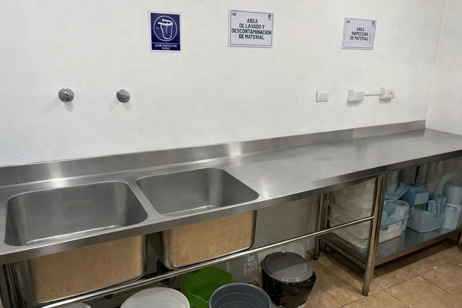 Sala técnica nivel 3.