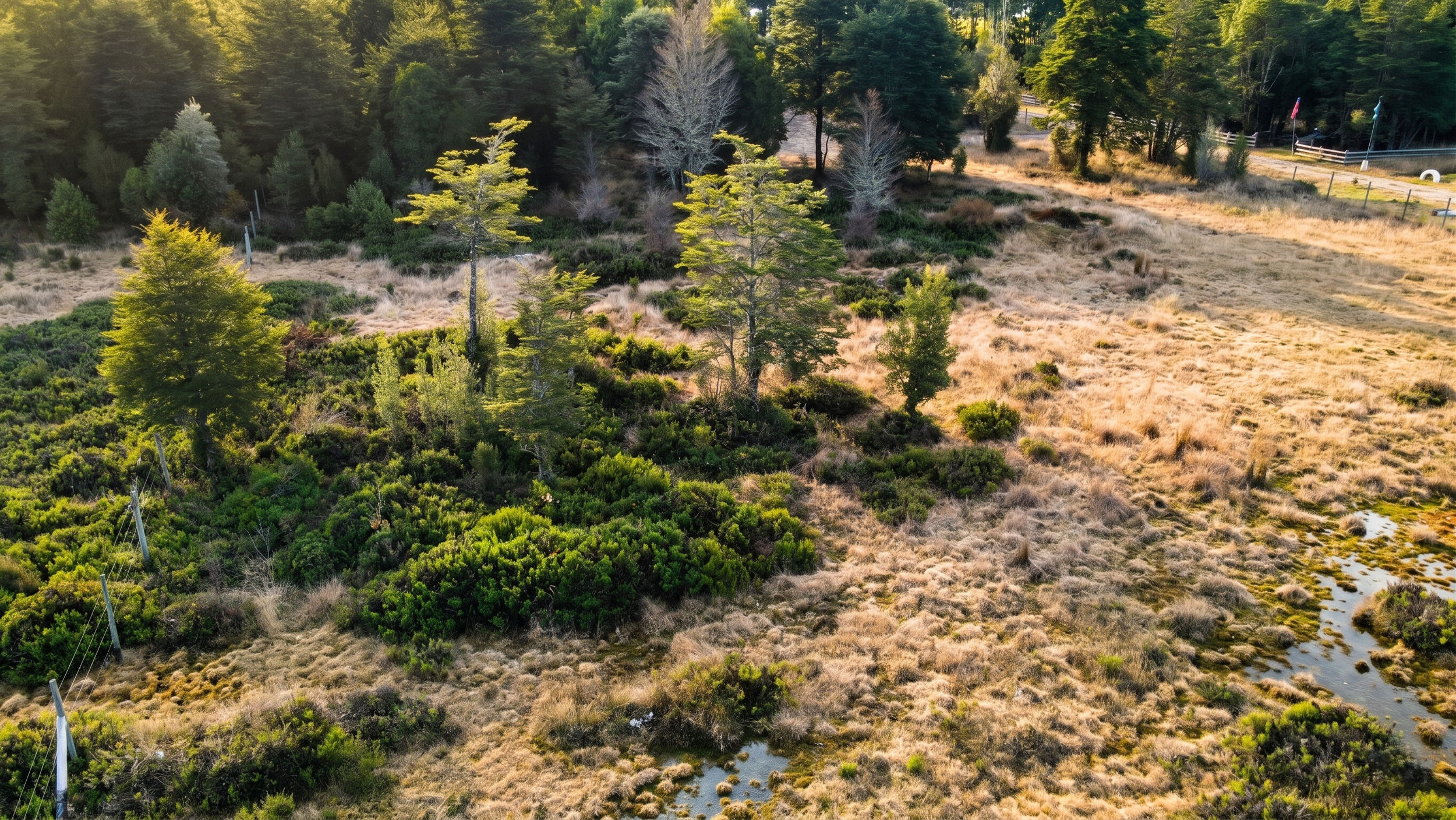 SUPERFICIE  Y ENTORNO: 
5.000 m² de topografía privilegiada. El terreno destaca por su recurso hídrico natural (vertiente propia) y una densa presencia de bosque nativo, factores que elevan inmediatamente su valor comercial y paisajístico.
Ubicación: