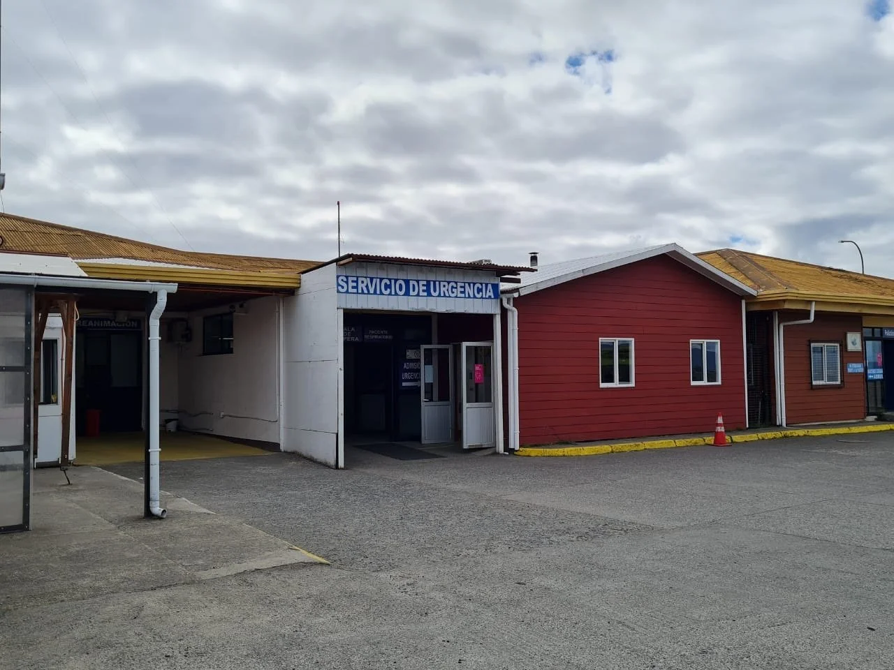 Hospital de Quellón, calle Dr. Ahues.