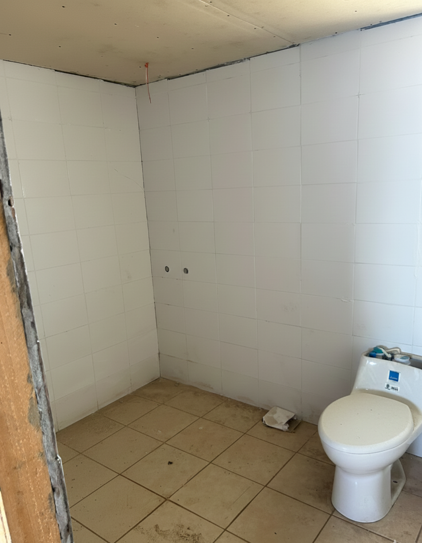 Baño 1. Casa en parcela Club de Campo