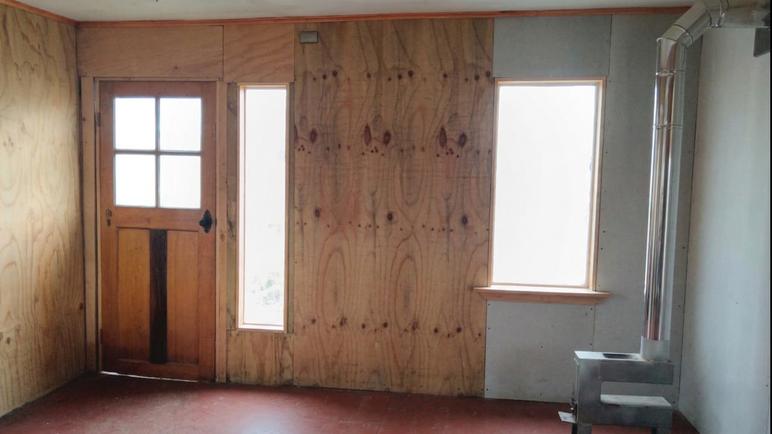 Entrada a casa, sector Lagunitas, Puerto Montt. 