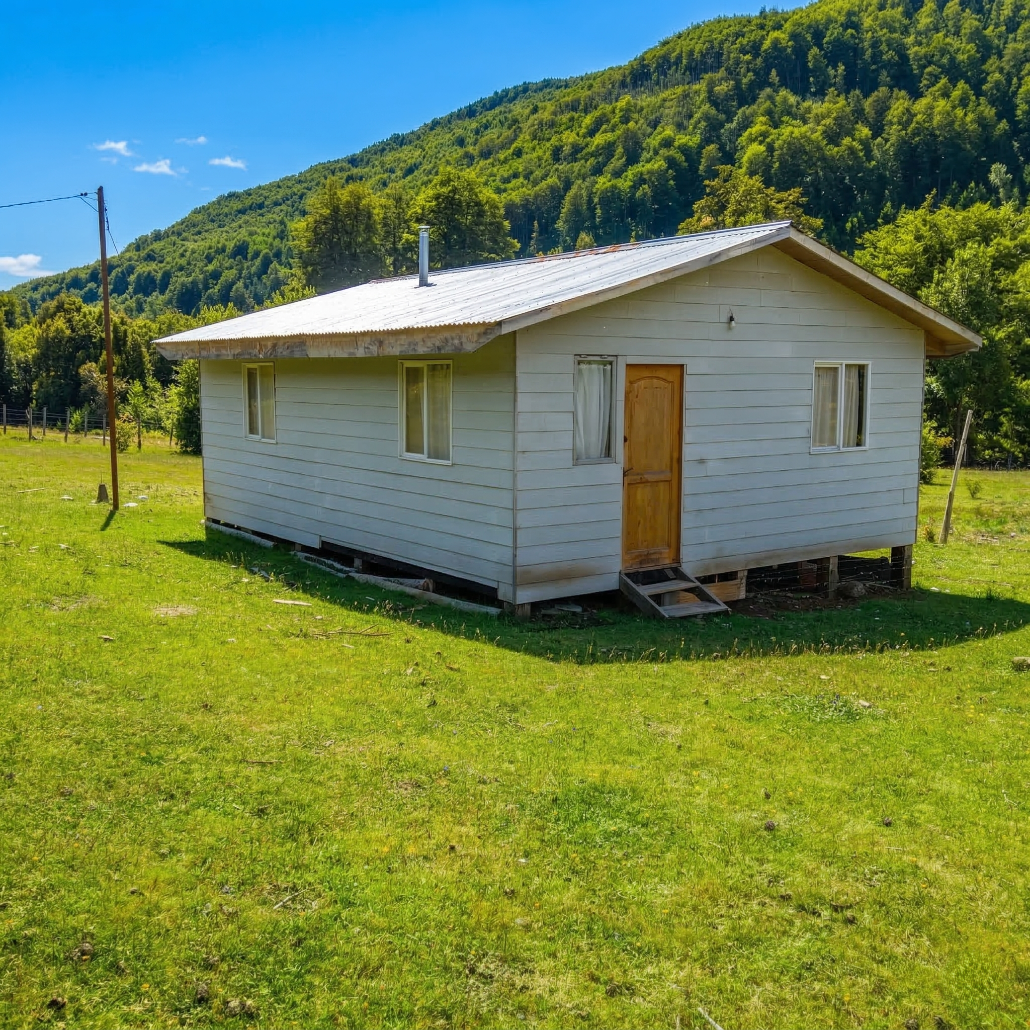 Parcela de 1,5 Hectáreas con Cabaña Propia en Llanada Grande, Cochamó. 