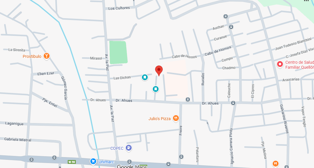 Estado: Eriazo (apto para desarrollo inmediato).
Ubicación: Colindancia directa con el Hospital de Quellón. Calle Las Dichas S/N.