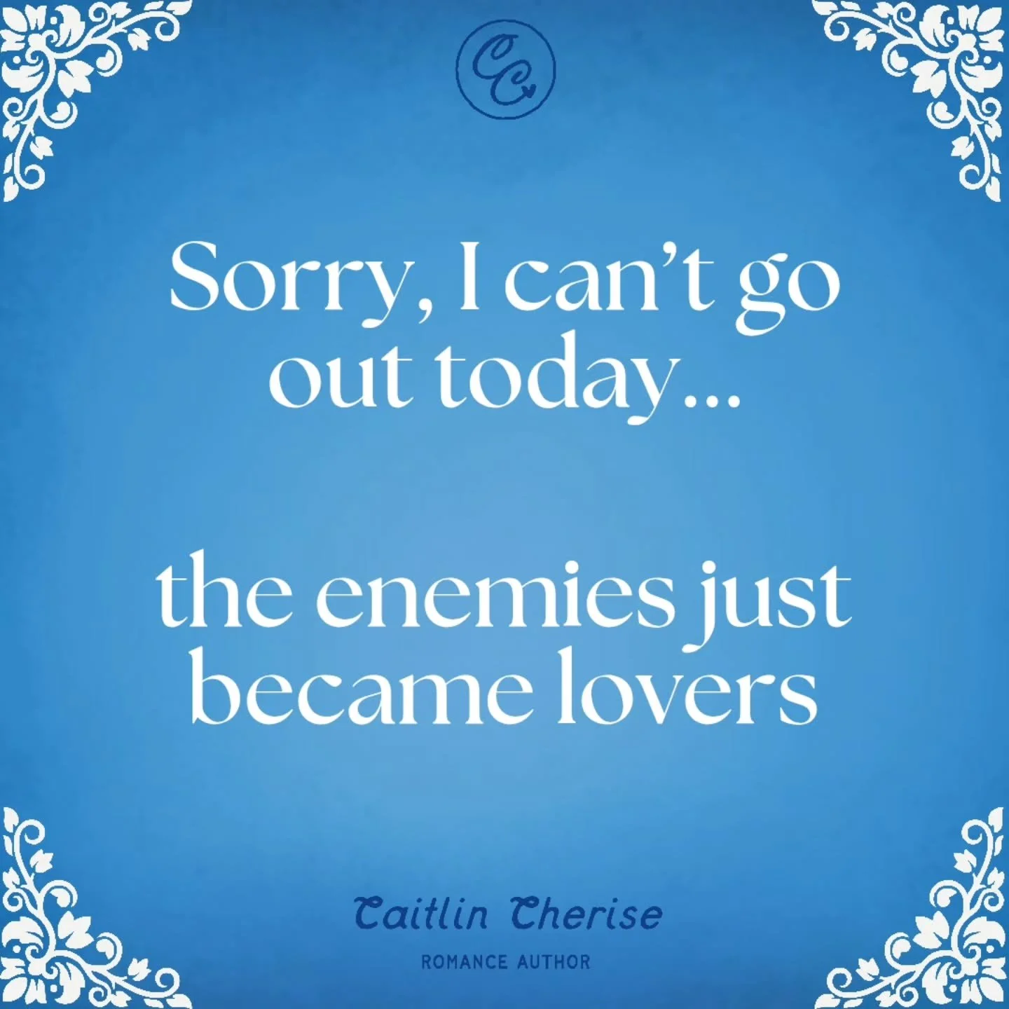 💙 So what's the reason you can't go out today? 💙

#bookstgram #romancebook #romancebooks #tropes #romancetropes #onebed #forcedproximity #marriageofconvenience #whohurtyou #bookish #romancelandia #readers #reader #booksbooksbooks