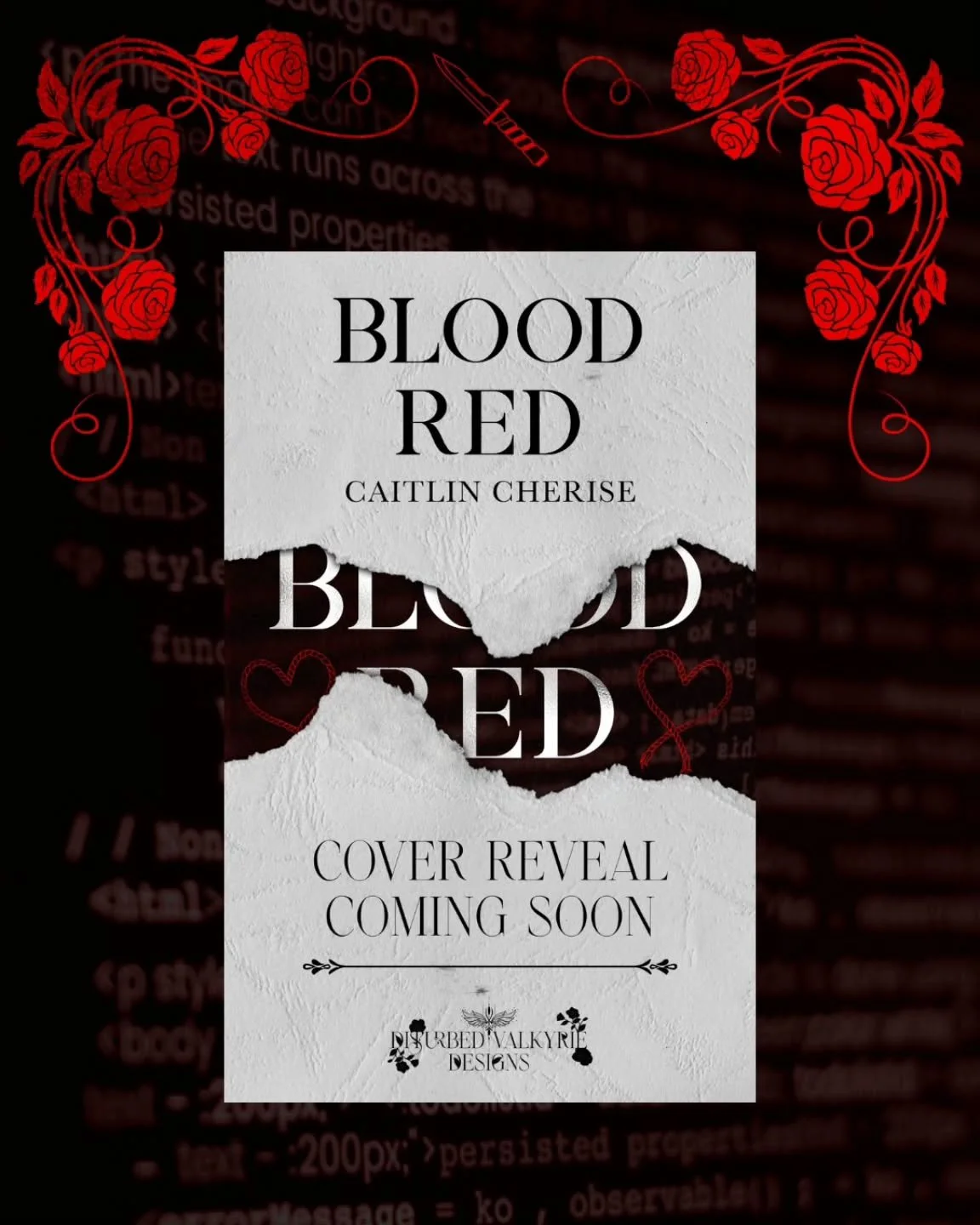 I'm still in shock after working on this STUNNING cover with @disturbedvalkyriedesigns 😍

The full cover reveal for BLOOD RED is coming, and trust me, you've never seen a book cover like this one! ❤️

This spicy, dark romcom is timely, political, an
