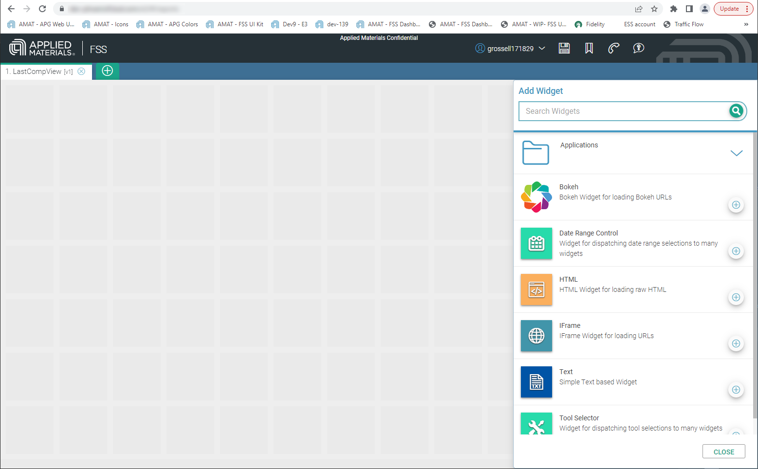 This is a custom tools desktop-like ui, with a drag and drop interface. This allowed users to customize and view multiple data-streams simultaneously.