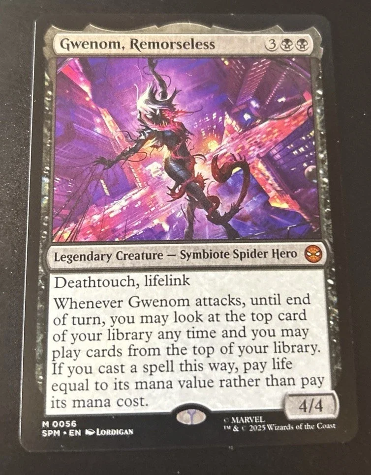 Gwenom, Remorseless Marvel's Spider-Man Foil