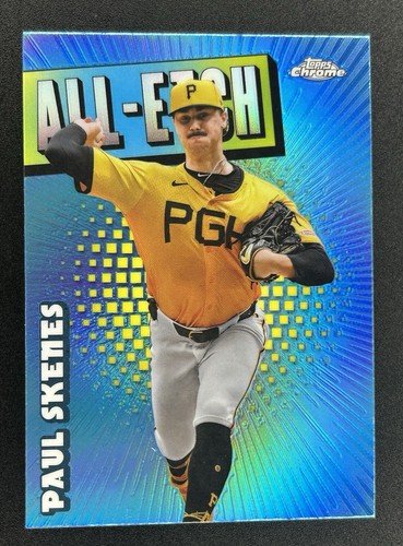 2025 Topps Chrome All Etch Paul Skenes #CAE-18 Pittsburgh Pirates