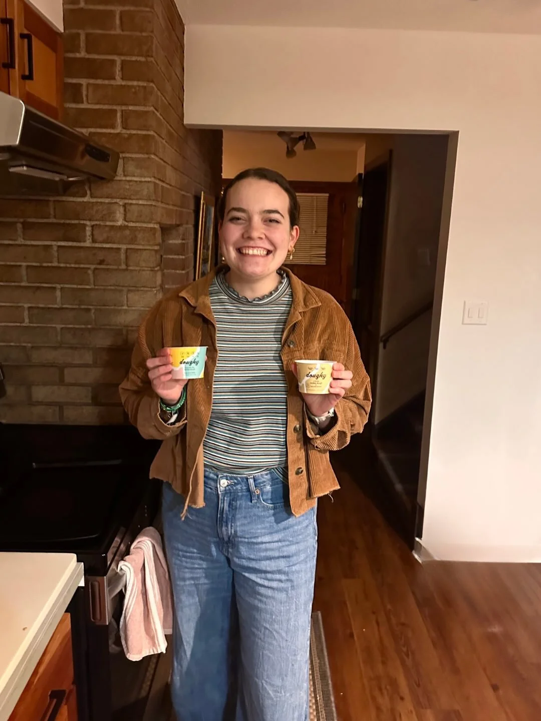 Grateful for the free @eatdoughy !! Their cookie dough is how God-intended🤤

I love finding companies that align with my values &mdash; are helping me live alive✨ See below why!

🍪Made with simple, whole ingredients
🍪The sweetener is maple syrup -