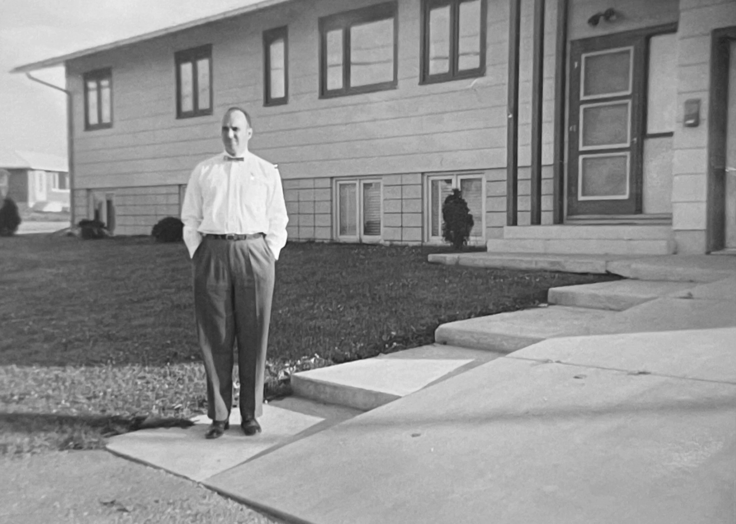 A new worship location came with a new name. Rolling Greens Church of Christ met in the basement of Rev. Frank Myers parsonage in the newly built Rolling Greens addition to Rochester.