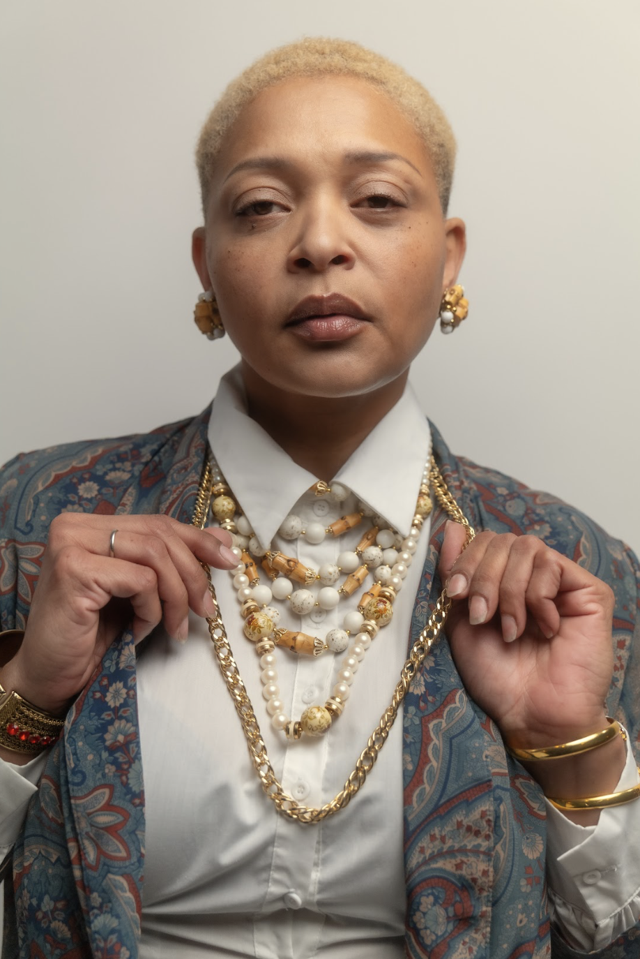 Solid gold chain link from Talking Fashion on Ela é.