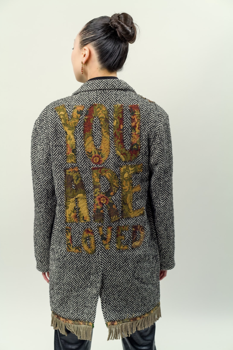 You Are Loved Jacket by Ela é. Diferente