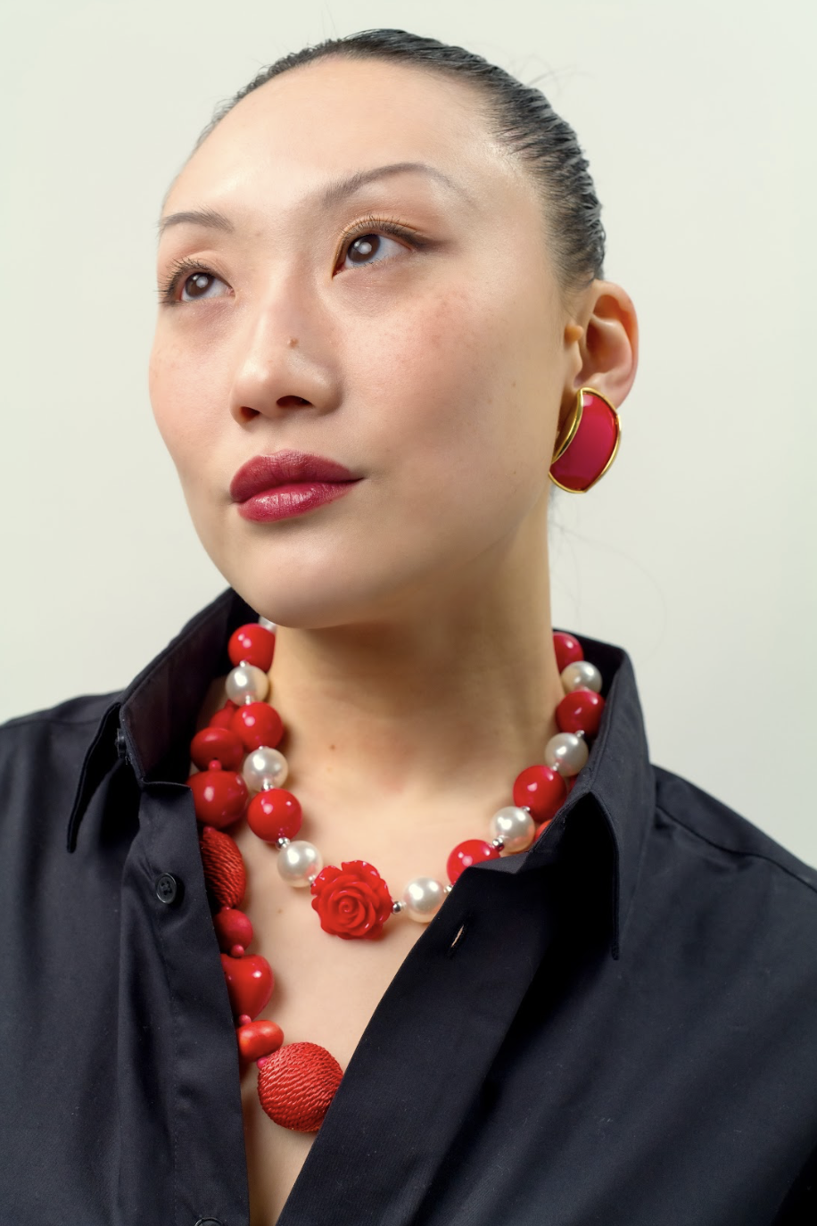 Pearl + Bead Necklace