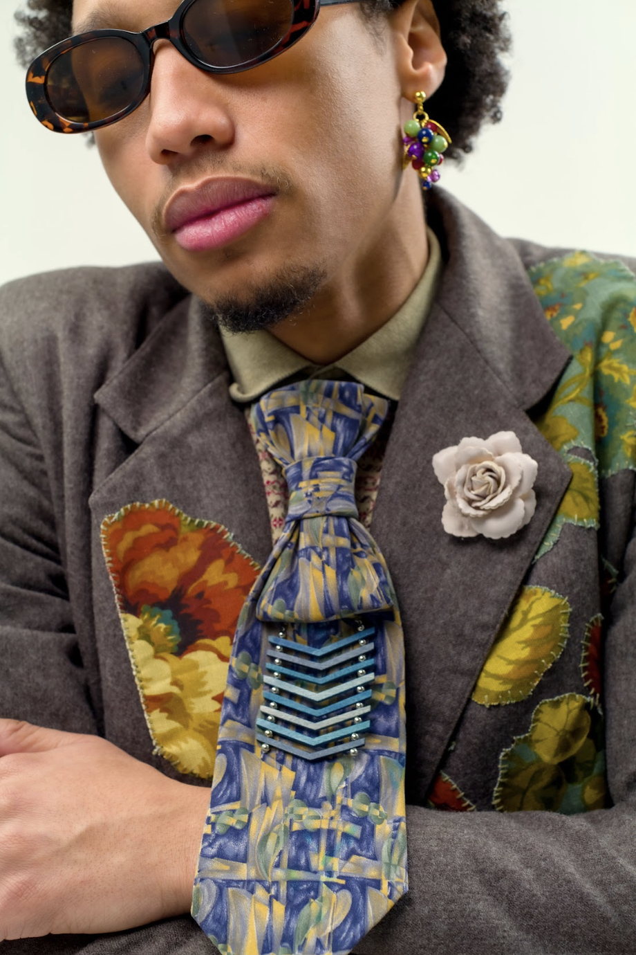 Blue Neck[lace] Tie
