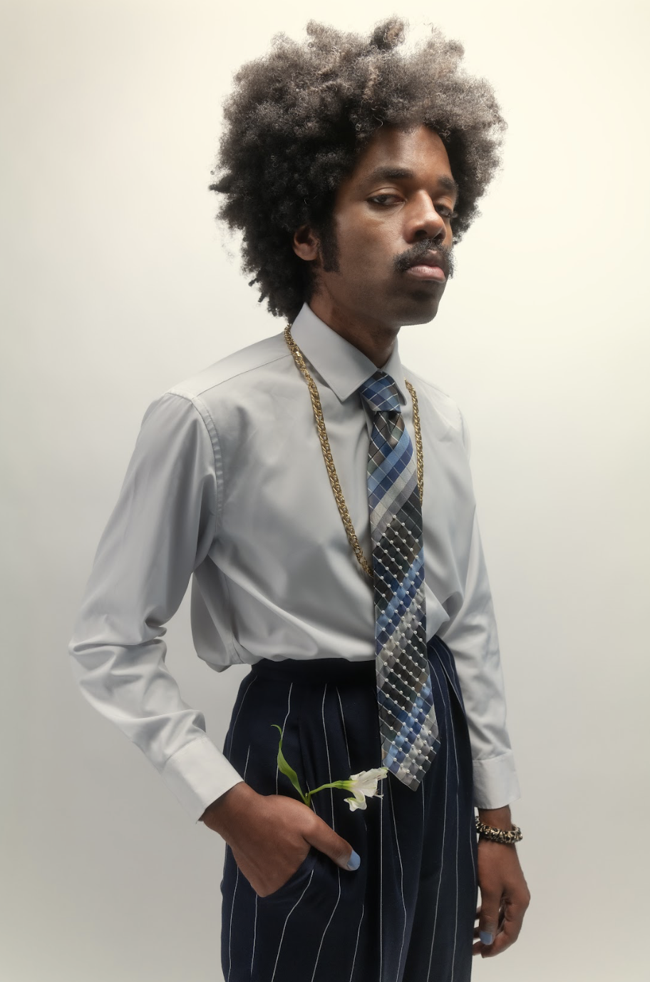 Solid gold chain link from Talking Fashion on Ela é.