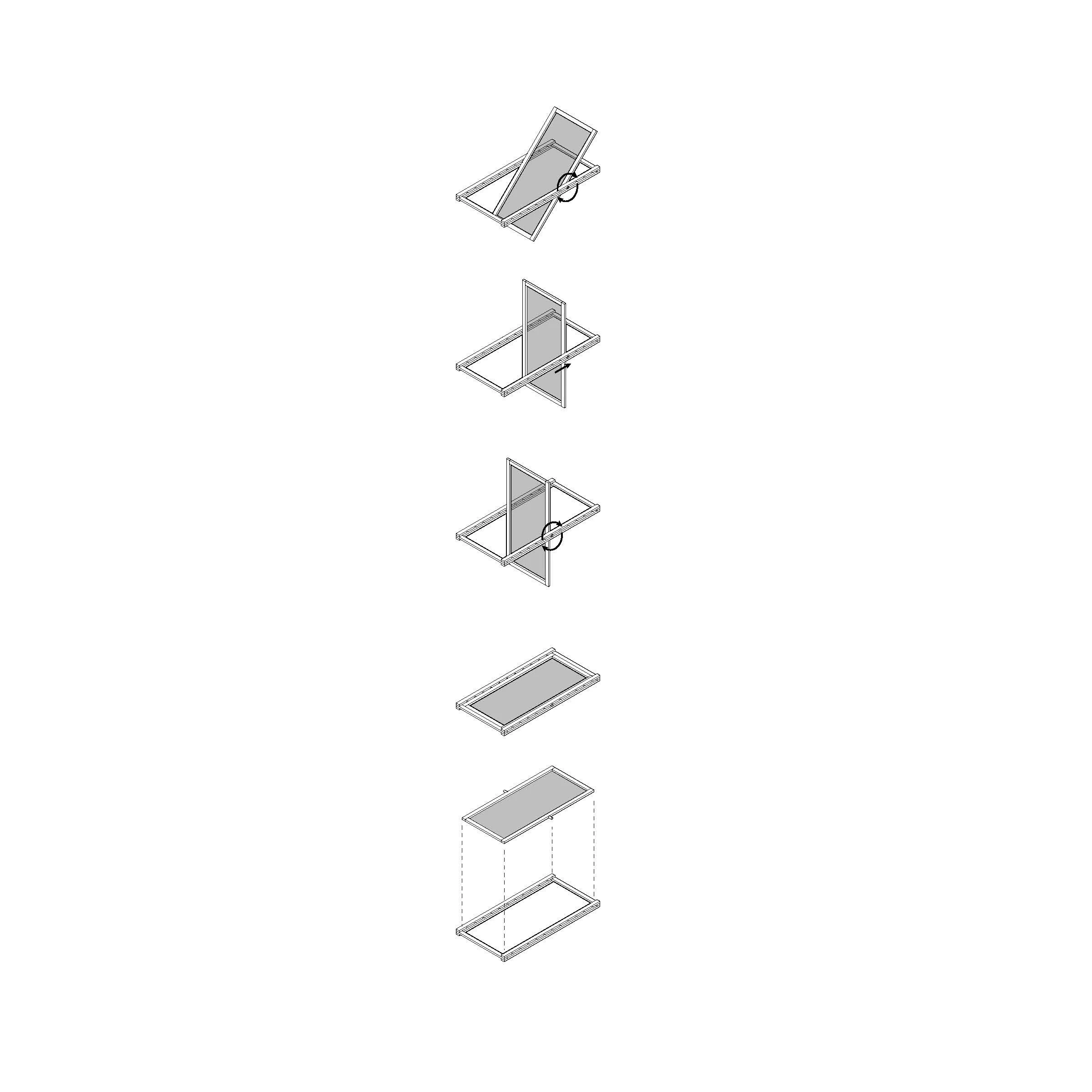 Singular Panel Movement