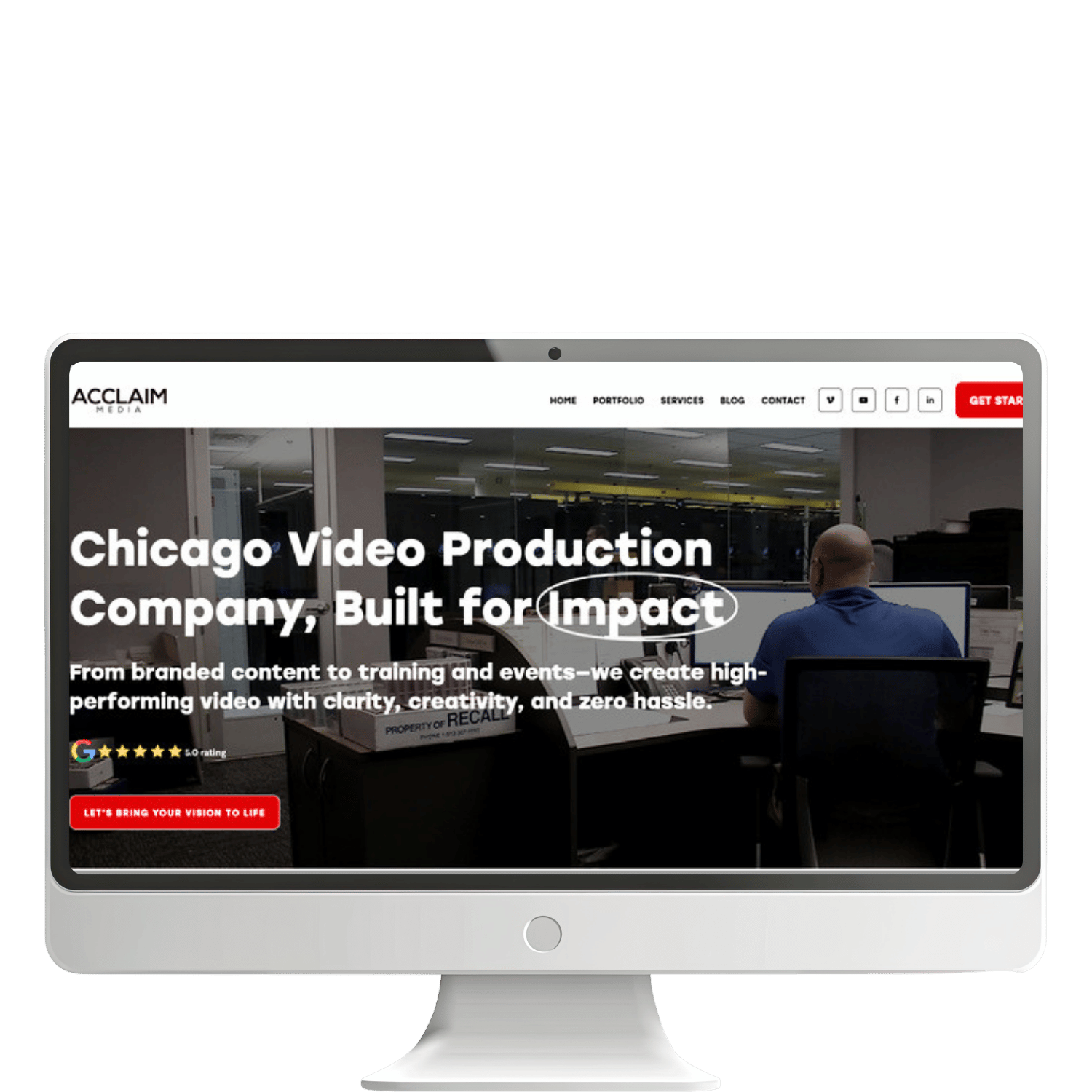 Chicago video production website