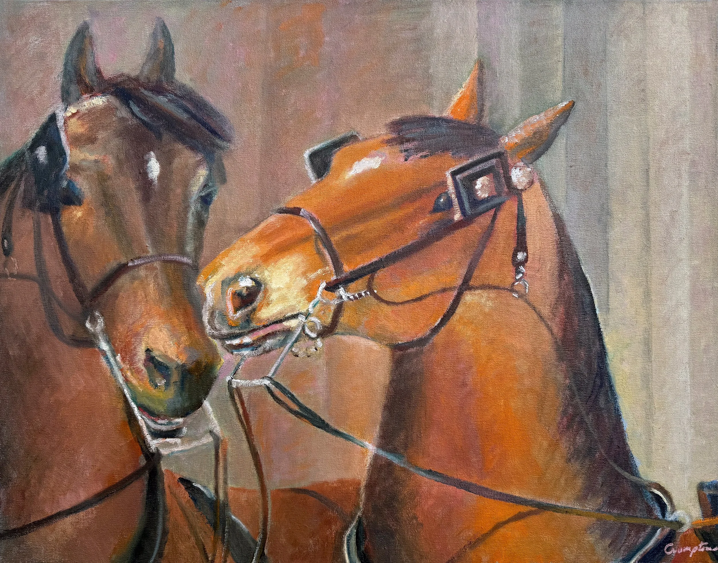 After Hahn, 22x28, framed