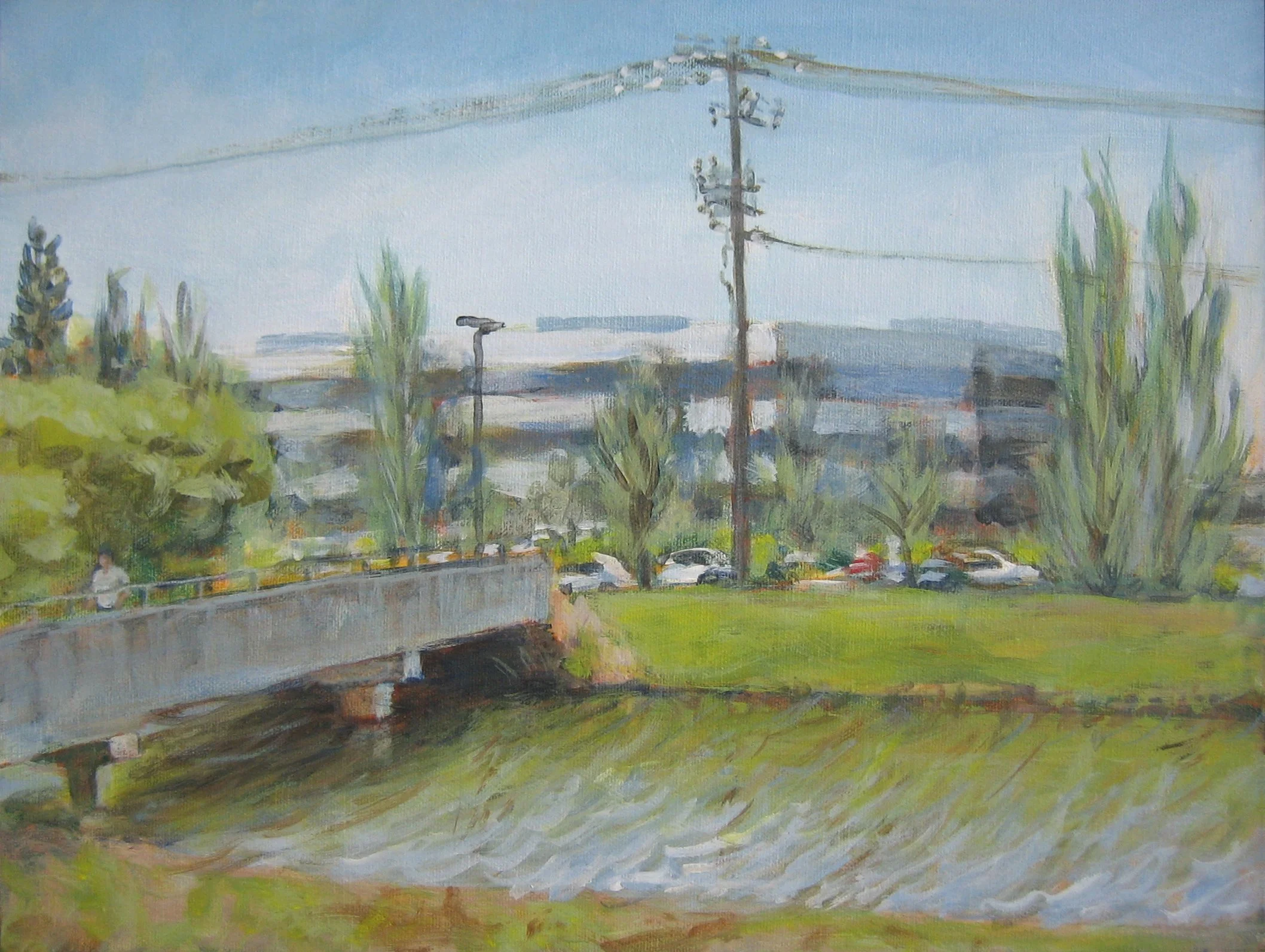 San Leandro Creek w Office Park