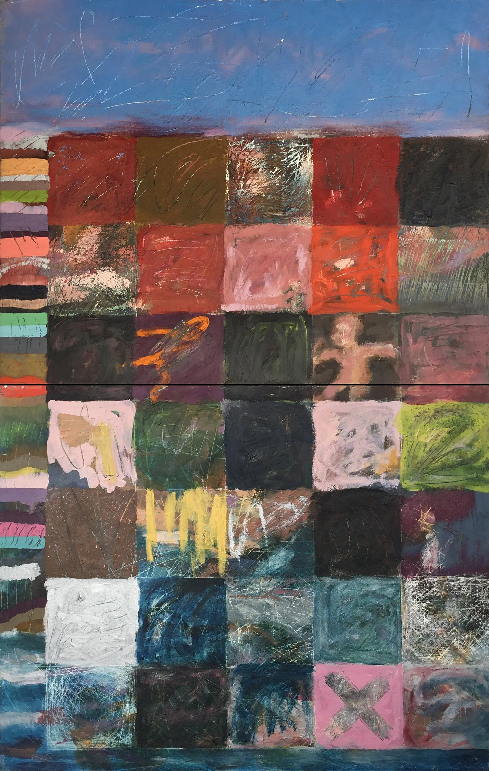 Geology Painting, destroyed