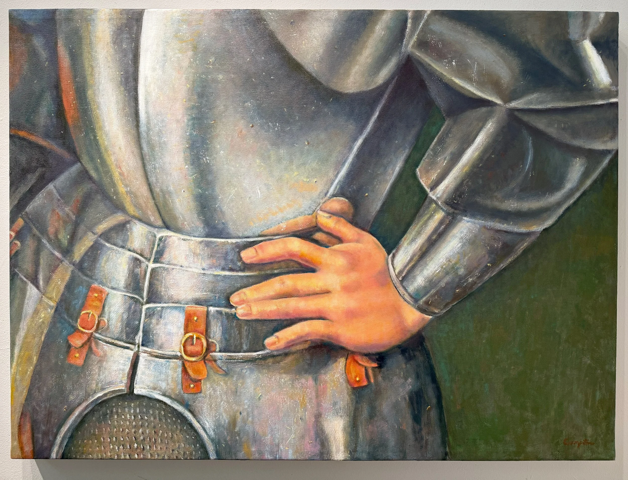 Armor (in progess), After Cesar de Sesto, Legion of Honor, oil, 30"x40"x2"