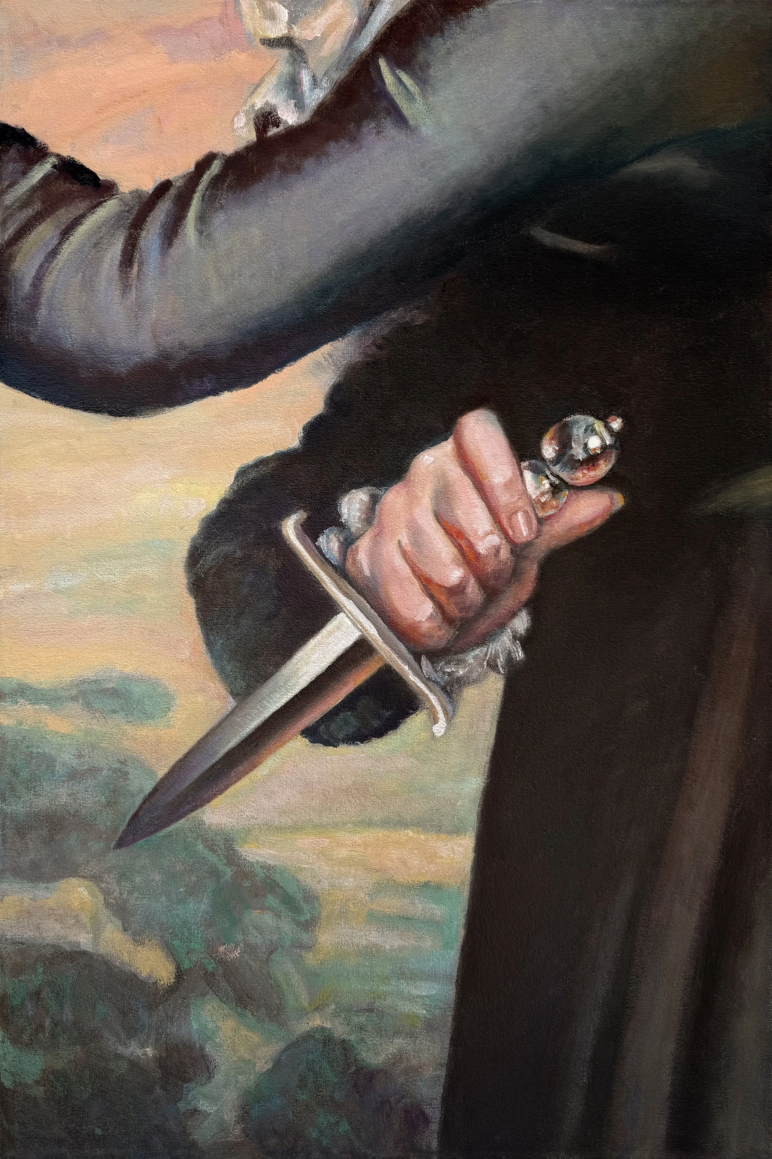 Knife, After Sir William Beechey, 30x20