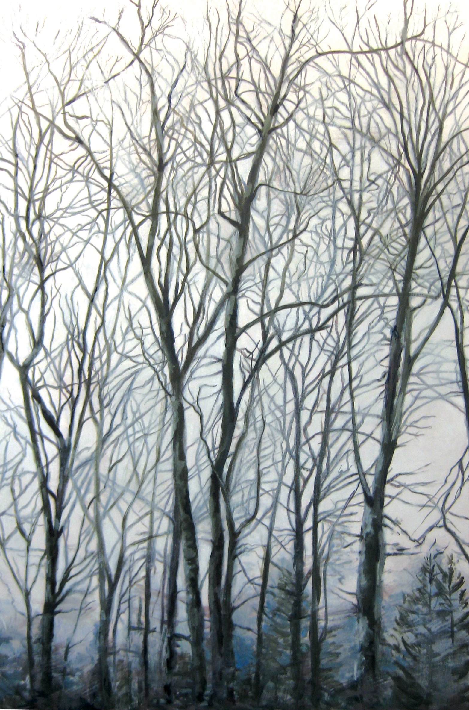 Jeanne's trees | private collection