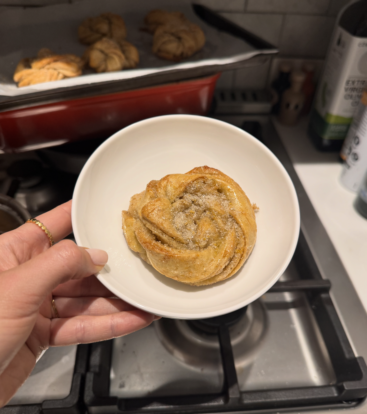 First attempt at cardamom buns because I got back from Sweden and missed it sooo much