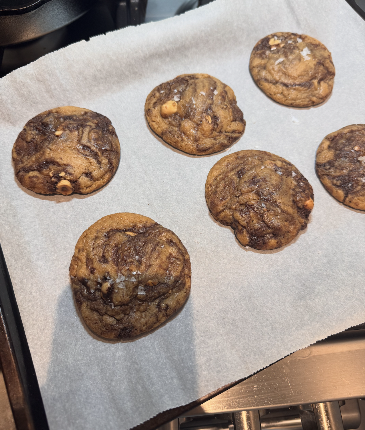 Hazelnut babka swirl cookies (also in the cookie box)