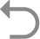 A curved arrow pointing left against a plain background.