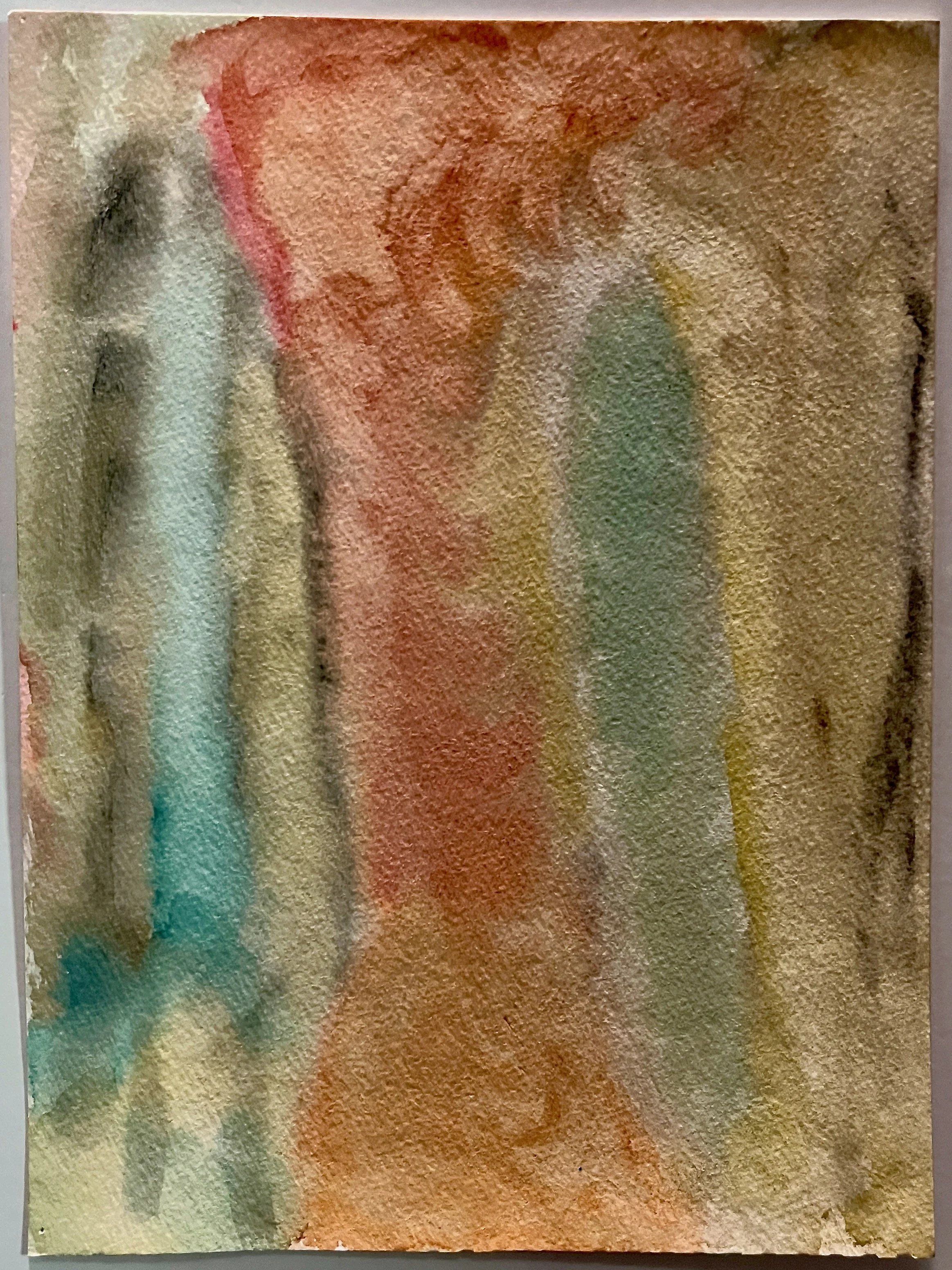 "Cavern" 2019, watercolor on paper, 12.25" x 9"