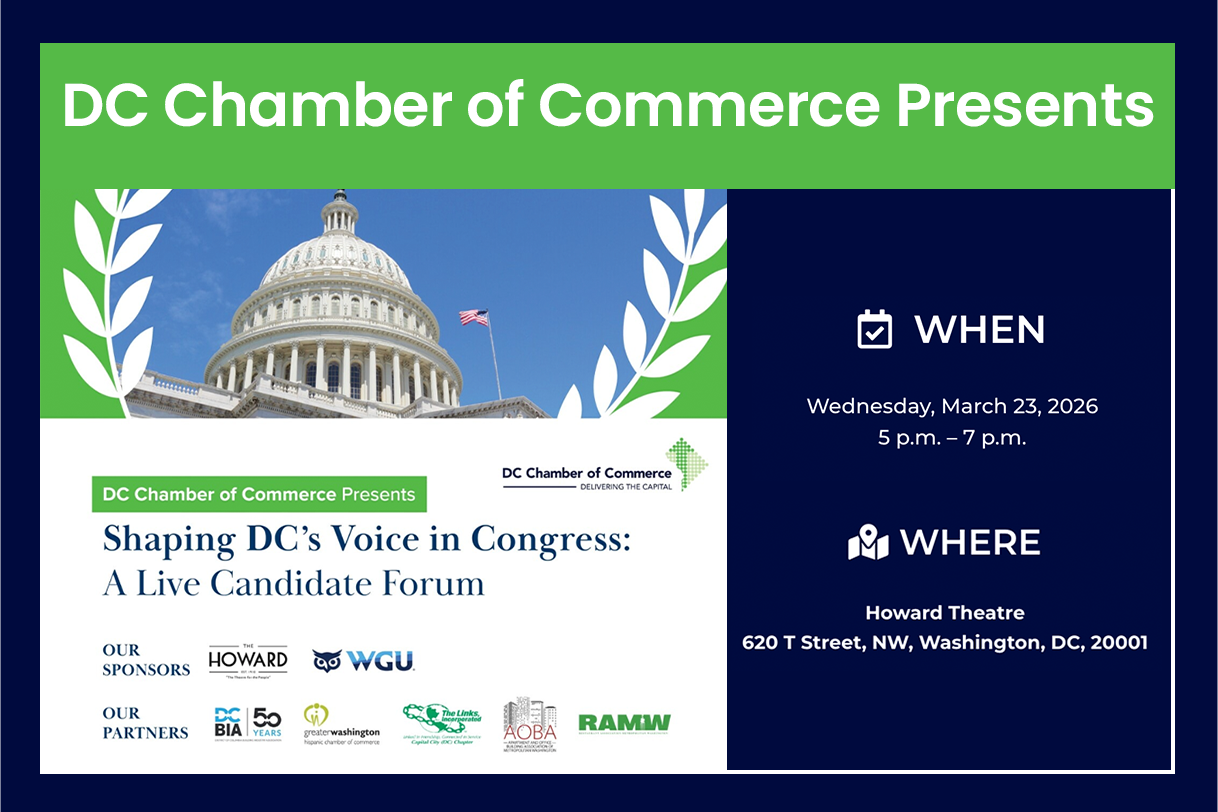 DC Chamber of Commerce Candidate Forum