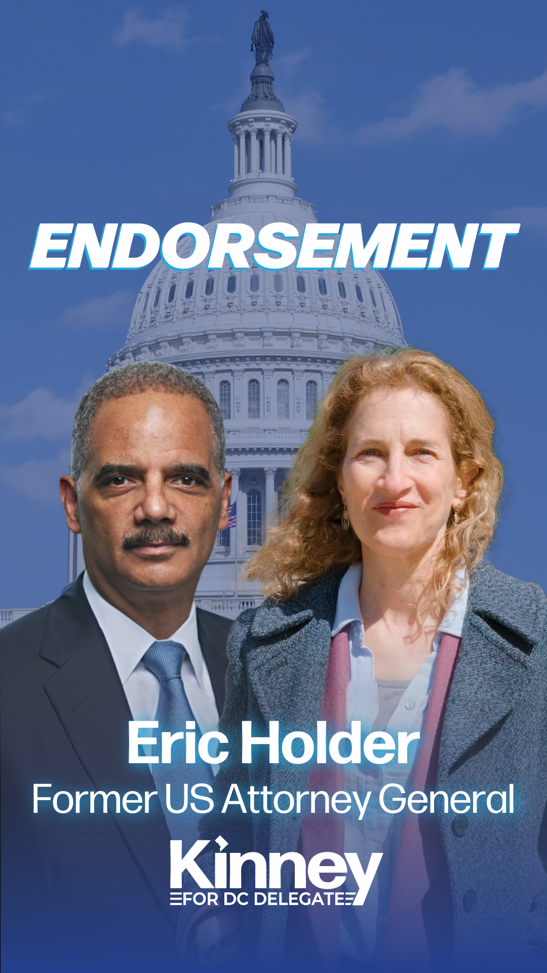 Former US Attorney General Eric Holder