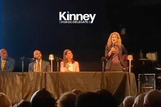 It was my honor to speak at the DC Chamber of Commerce about the importance of having a proven national fighter as our next Delegate to stand up for DC as we continue our battle for statehood!