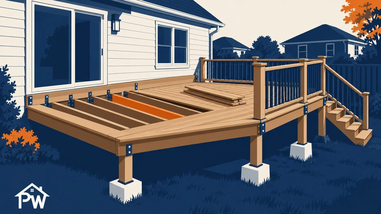 How a Rotted Deck Joist Gets Repaired, and When It Cannot Be