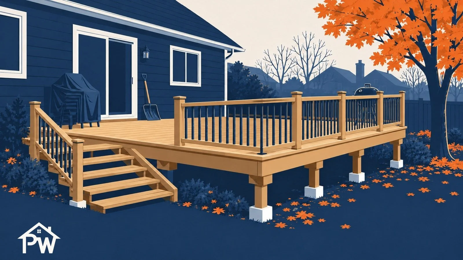 Fall Deck Maintenance: Getting a Deck Ready for Snow, Salt and Ice