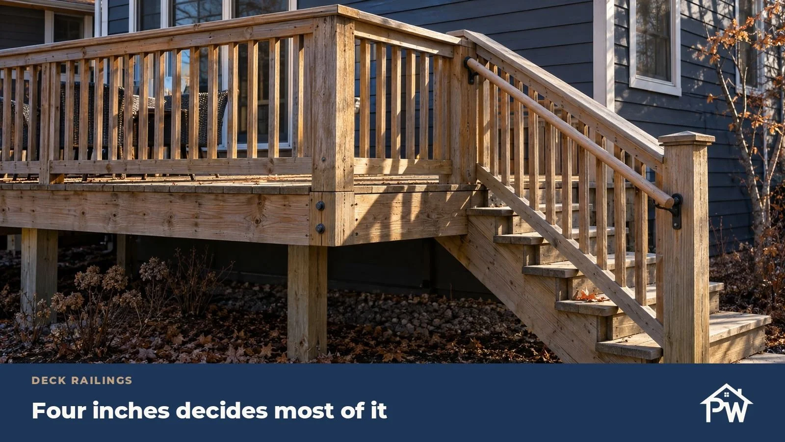 Illinois Deck Railing Code: Heights, Baluster Spacing and Handrails