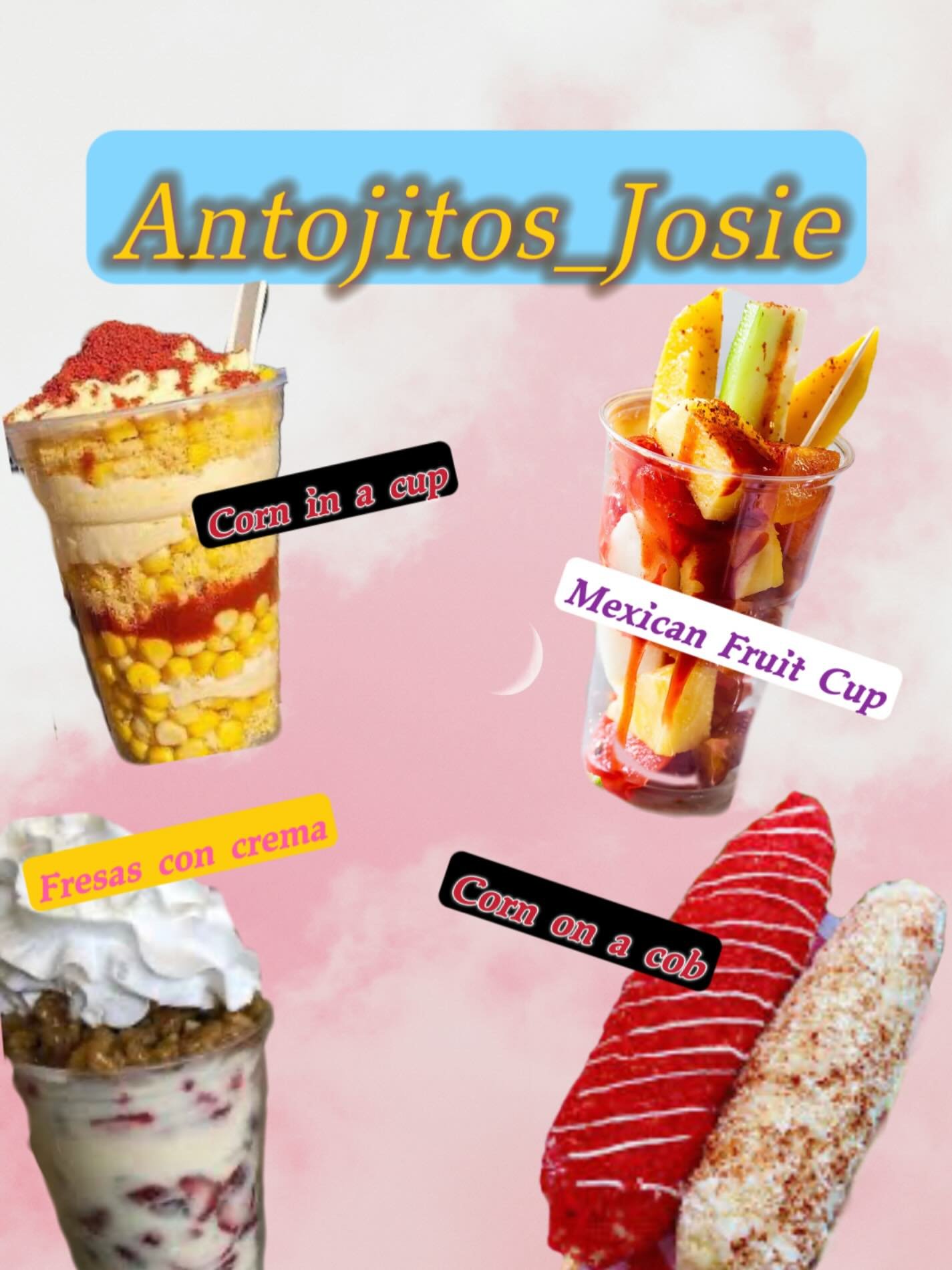 *Street Food Fiesta! 🌯️*
(WILL BE DELIVERING EVERY WEEKEND!!!)
PARTY packages available! Let us host your next event!!!🥳🎉🎊
Get ready for a flavor explosion! 🤯 We’re serving up delicious Mexican treats that will take your taste buds on