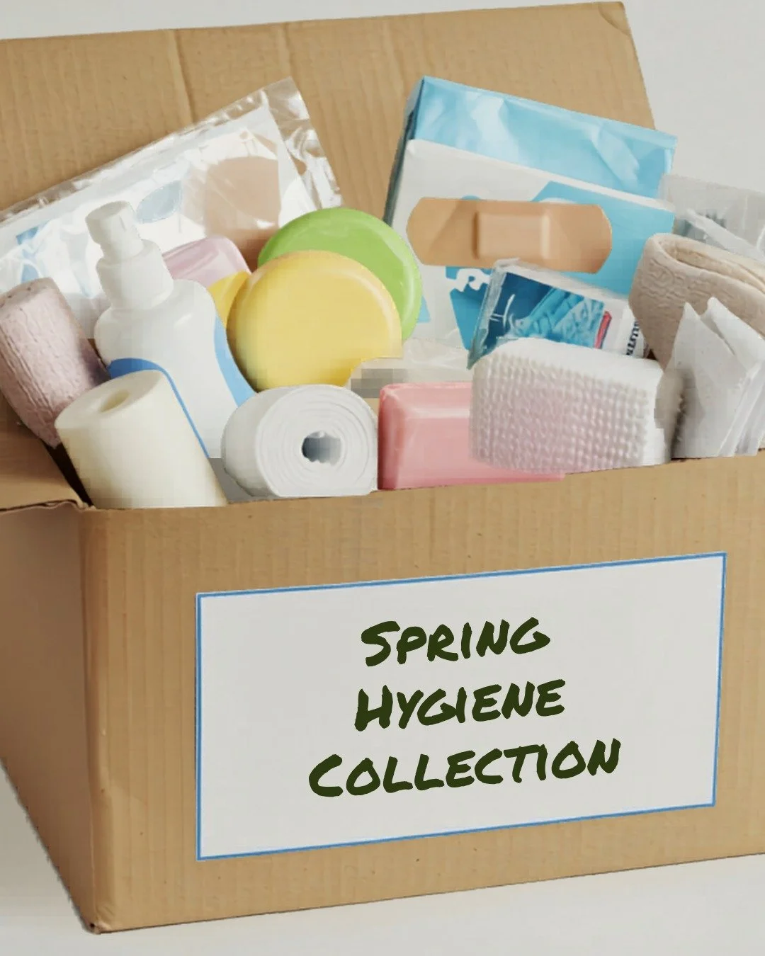 Don't forget!  Our Spring Hygiene Collection Drive is officially happening this April! 🌸

We're collecting everyday essentials like shampoo, toothpaste, deodorant, socks, laundry detergent, body soap, and more for kids and families at schools East o