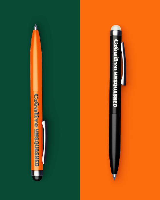 Creative Unsquashed Pen Mockup