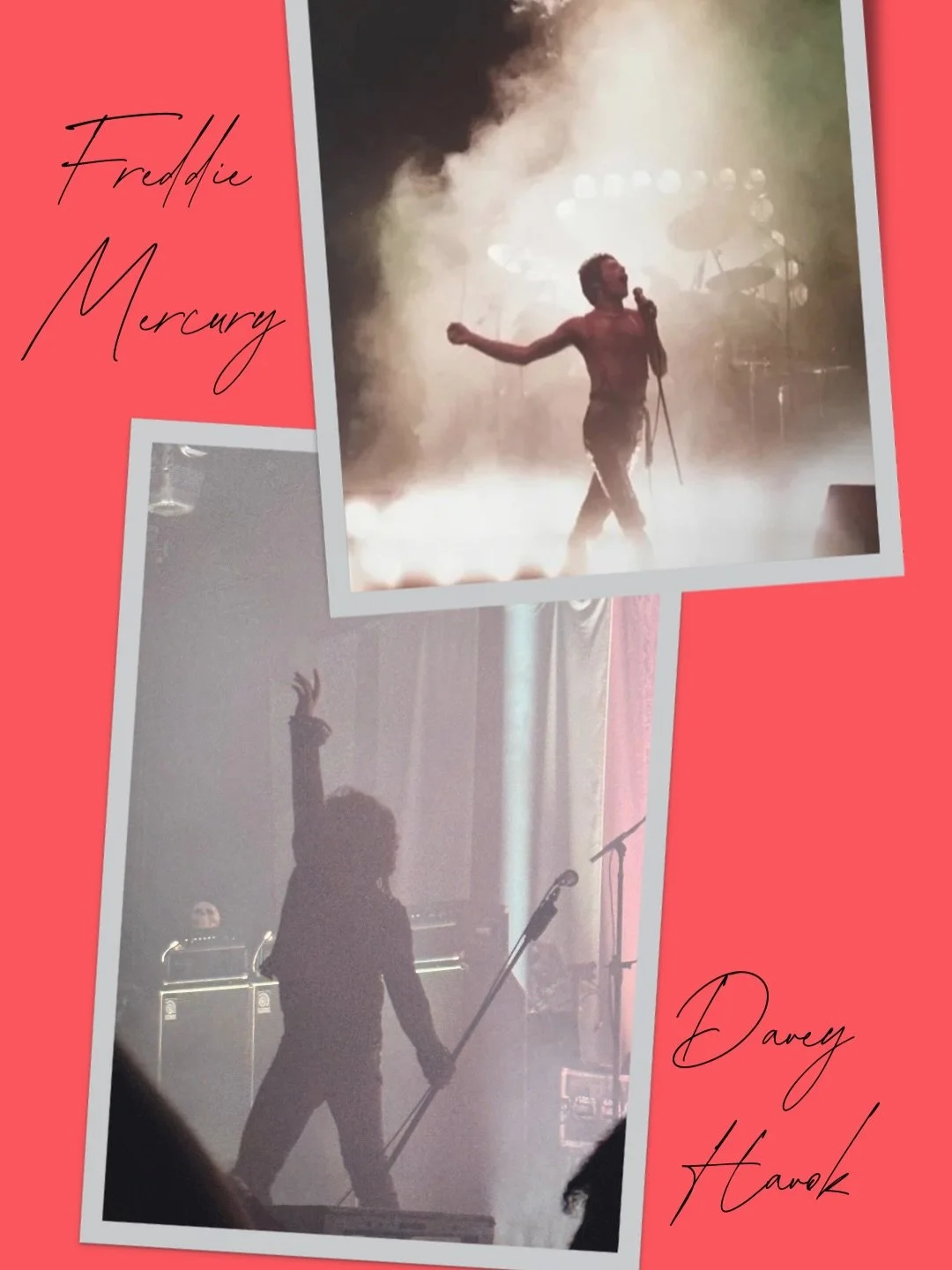 Does anyone else see the resemblance? 

Seriously an honor 🤘

#freddiemercuryqueen #daveyhavok