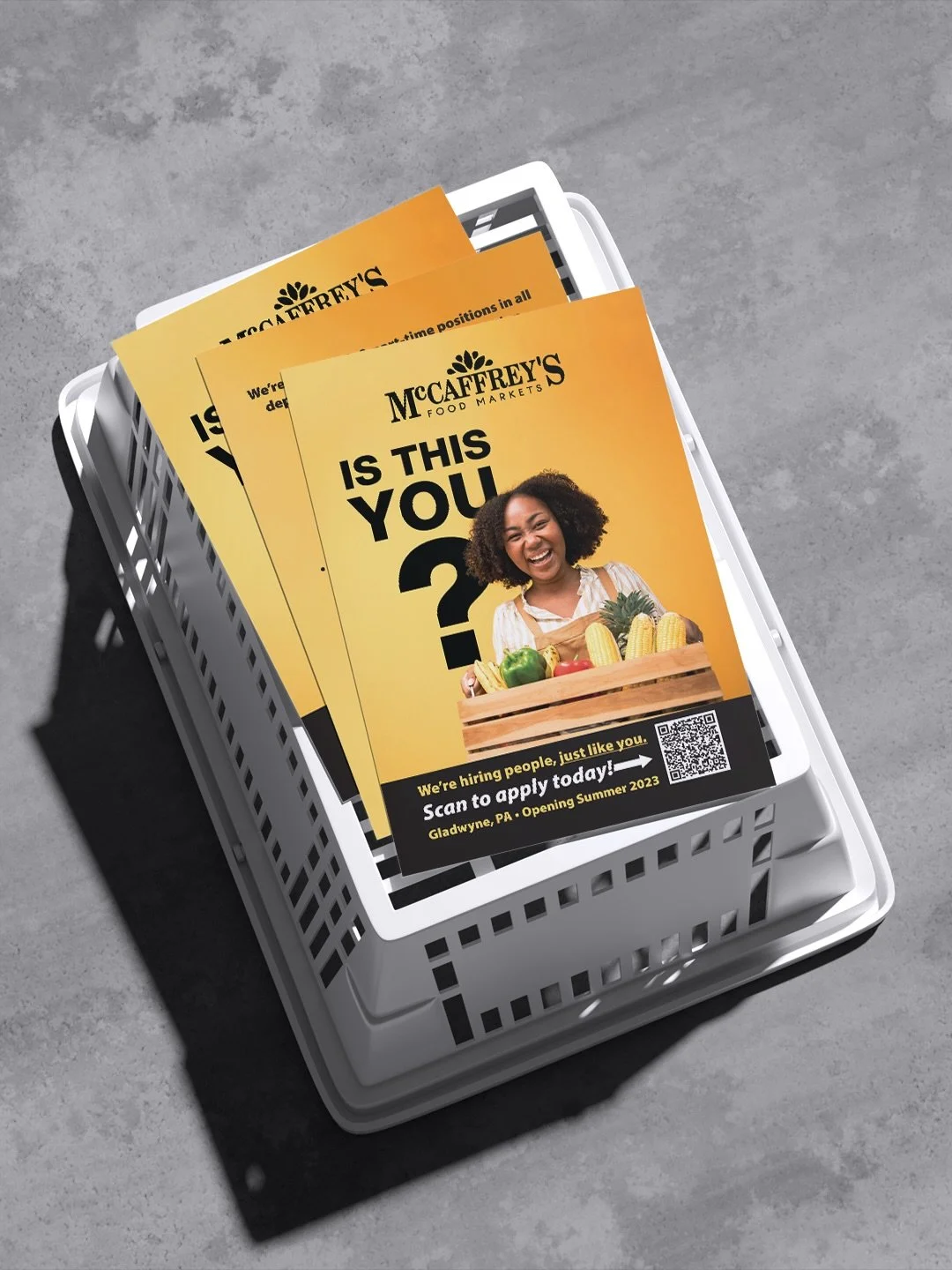 With the announcement of a new McCaffrey&rsquo;s store, I&rsquo;ve been taking a small trip down memory lane.

This carousel highlights pieces of a hiring campaign I designed for a store opening in a neighborhood where the community didn&rsquo;t yet 