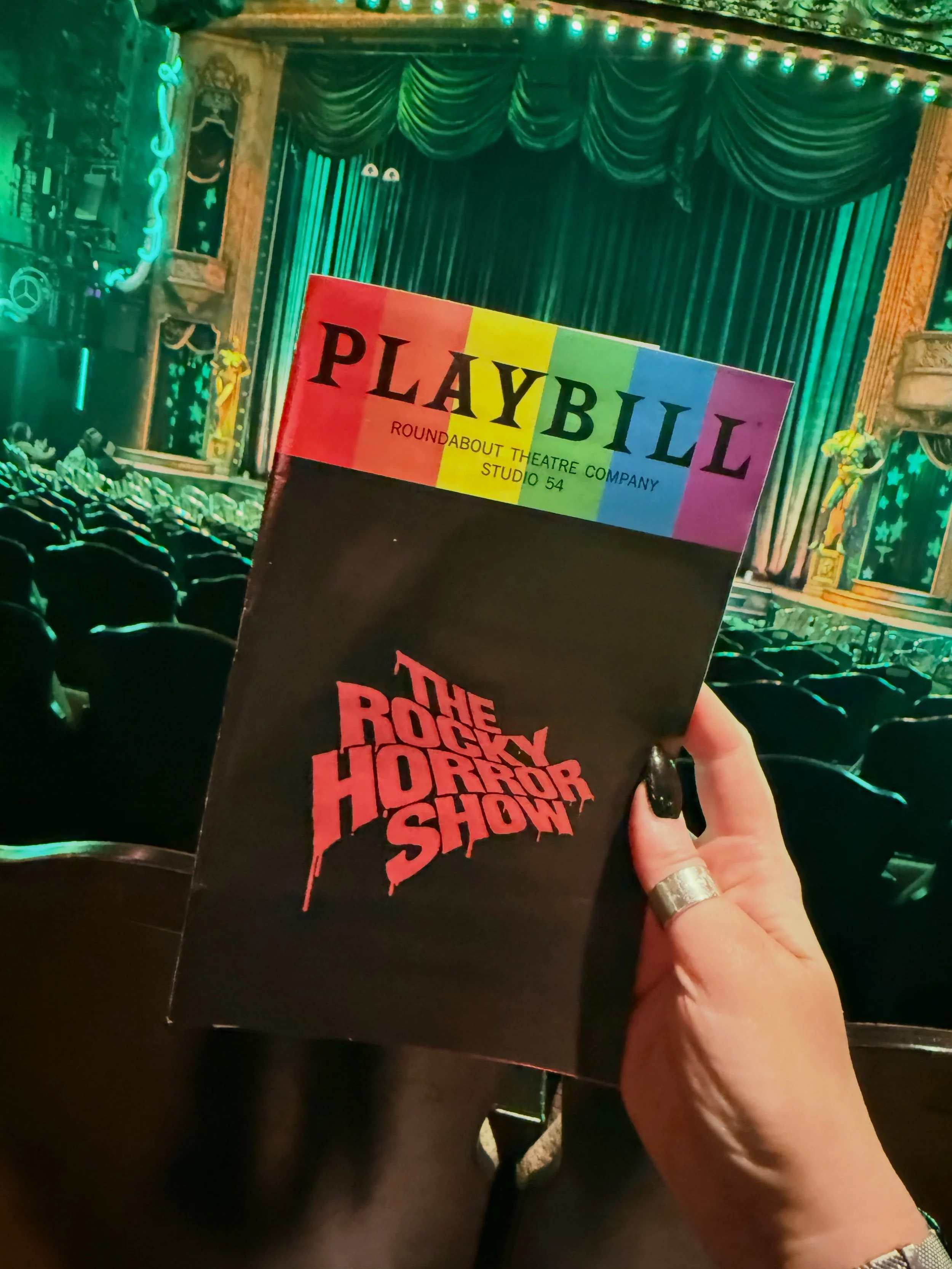 I was shivering with antici&hellip; pation, and somehow it was even better than I imagined.

What a freaking privilege to witness. 

#therockyhorrorshow #broadwaynyc  #lukeevans