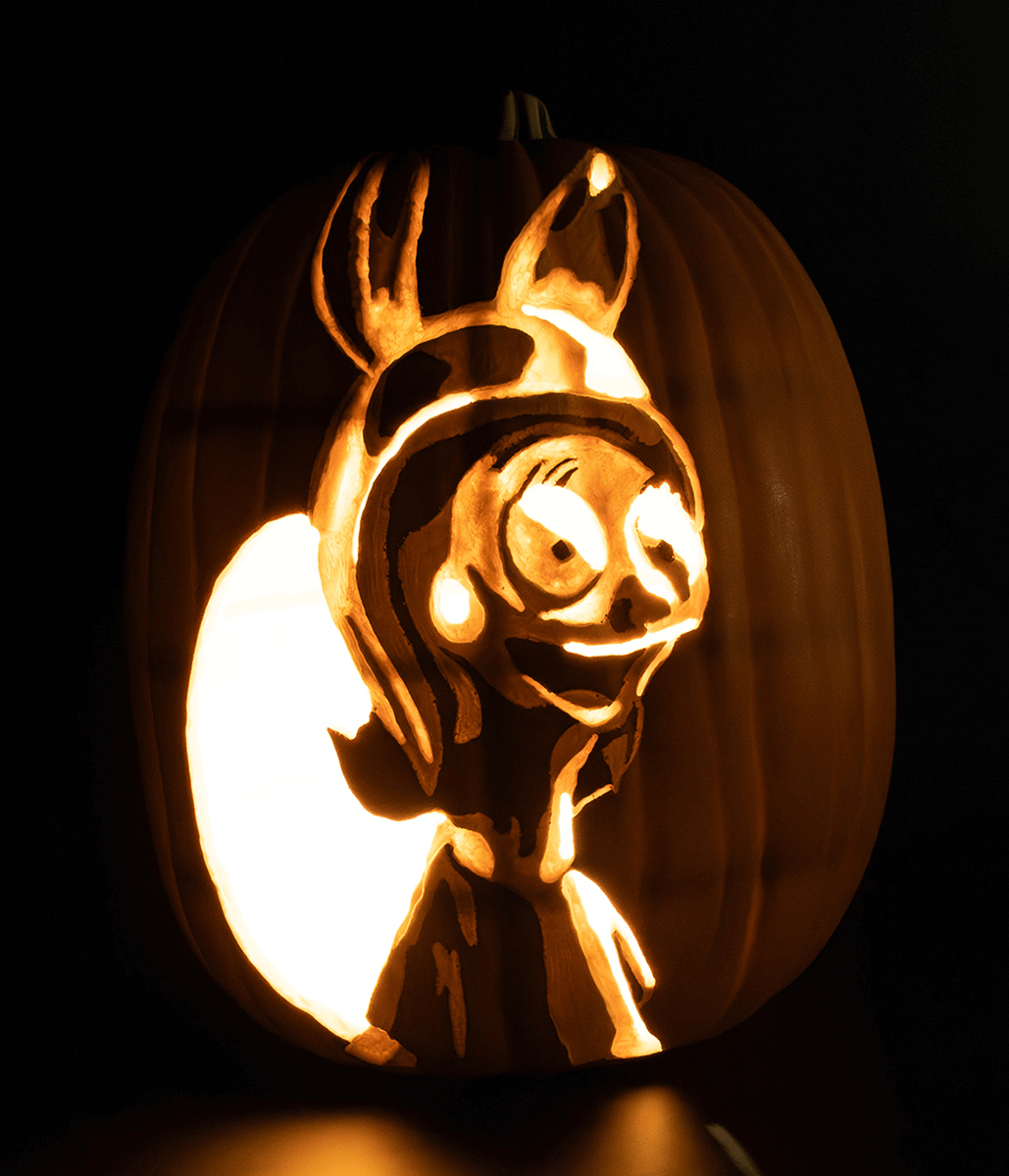 Louise from Bob's Burgers Pumpkin