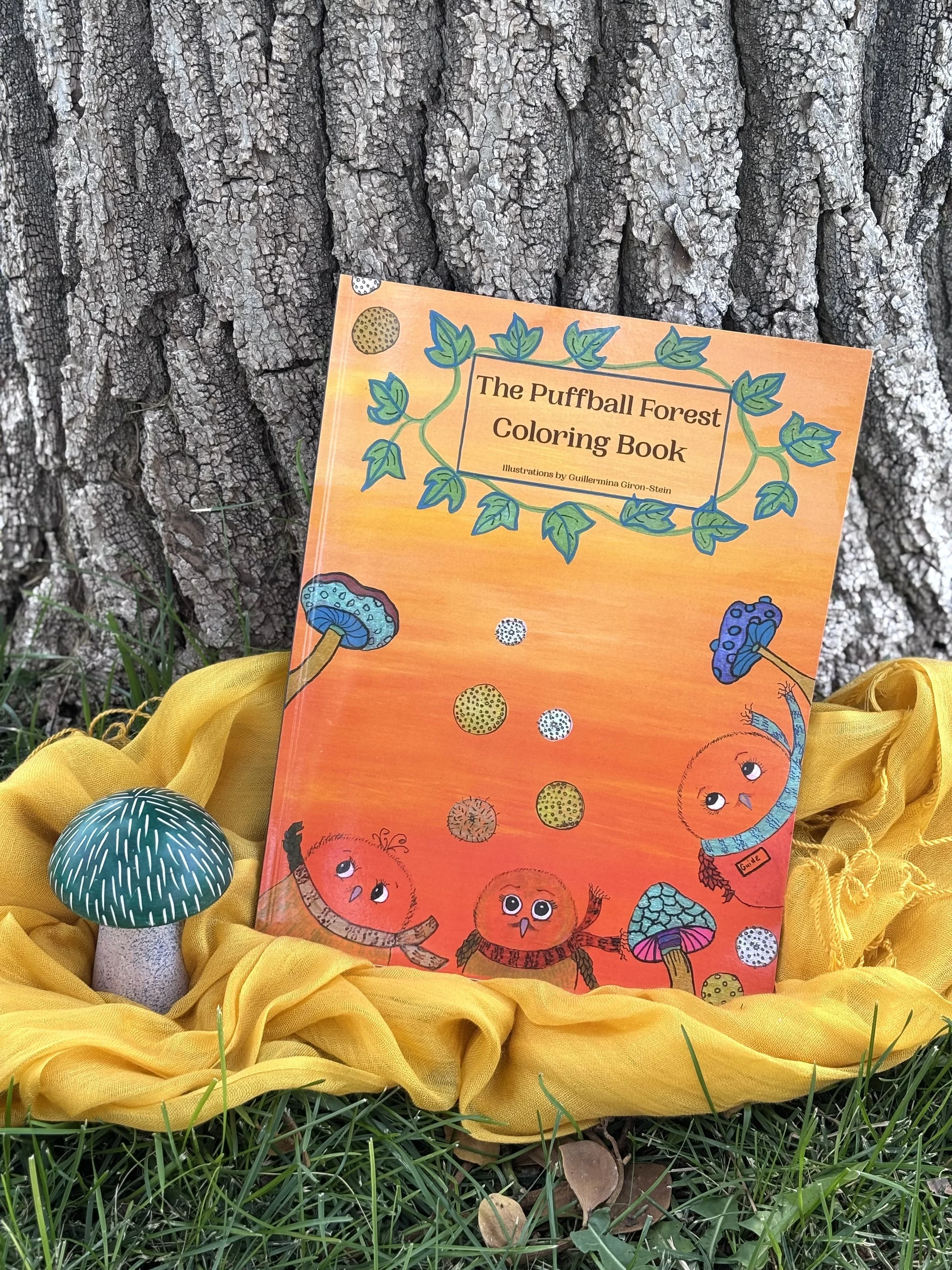 The Puffball Forest Coloring Book