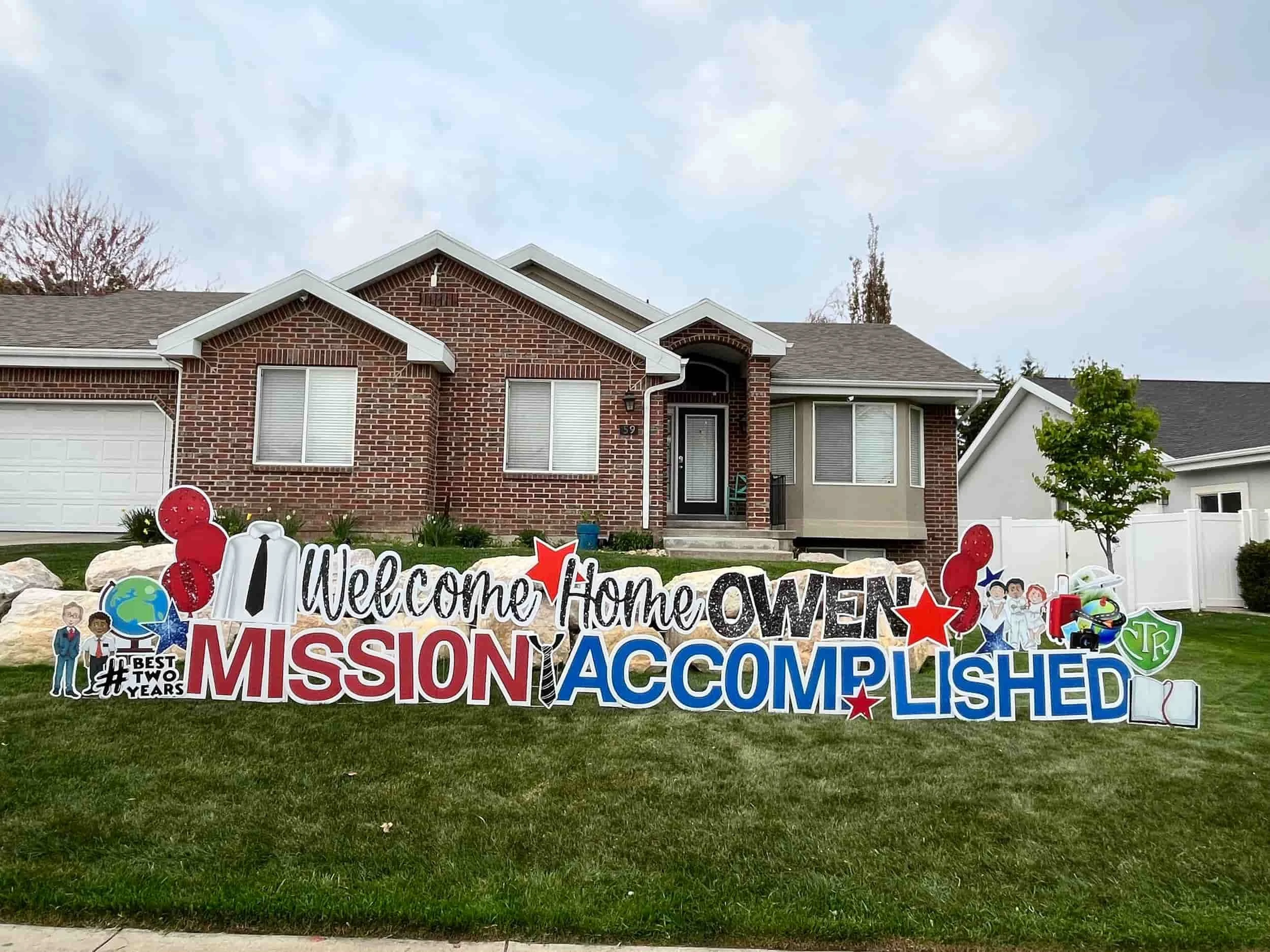 Yard signs utah, custom yard signs, davis county yard signs, utah sign rental