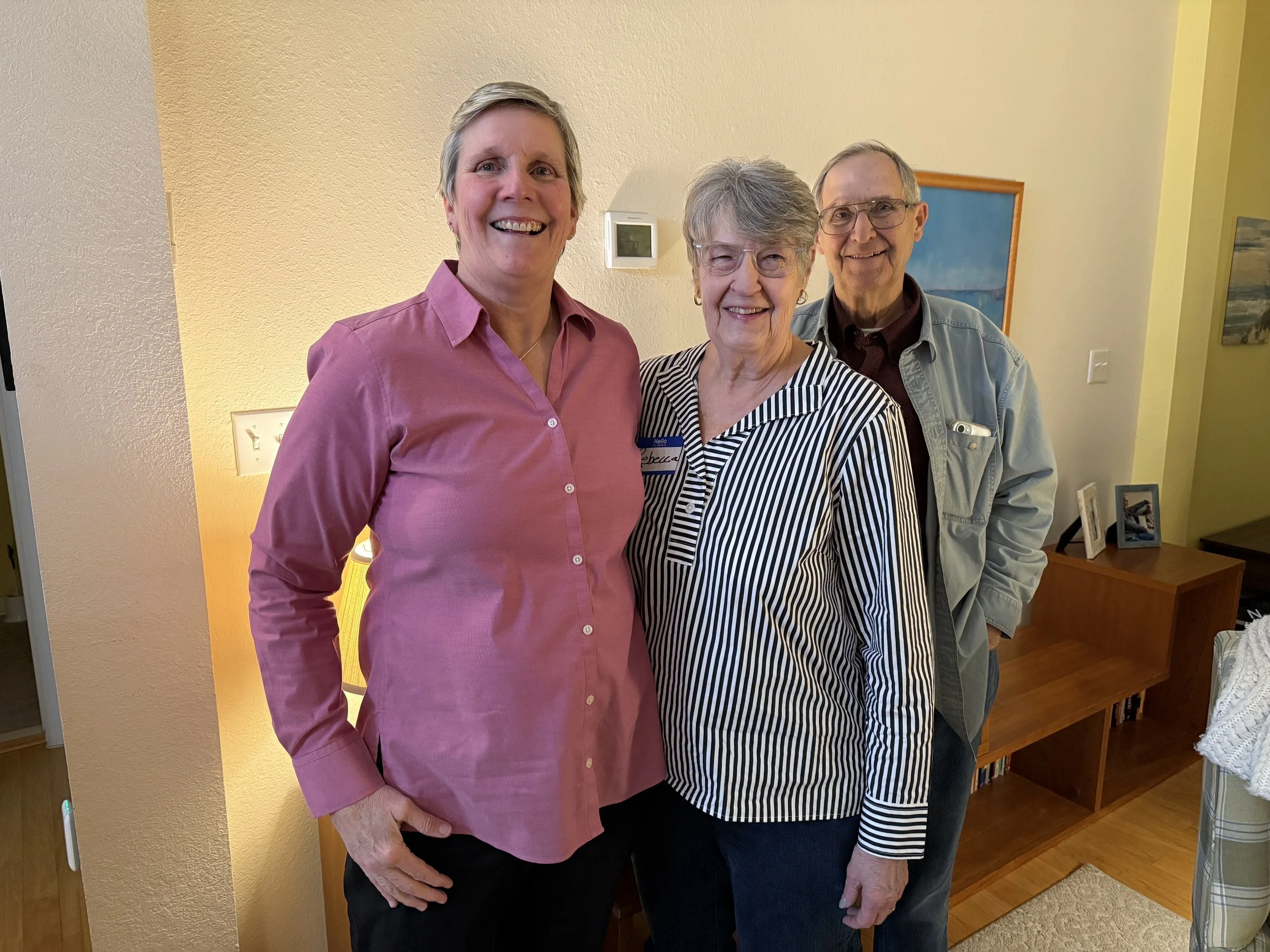 Mo at a Meet and Greet with Her Community